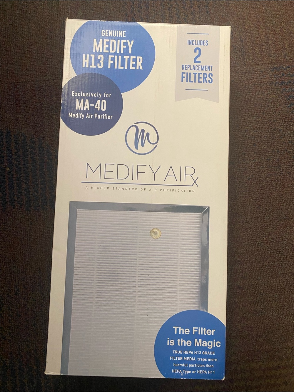 Medify Air H13 Replacement Filter for MA-40 Purifier